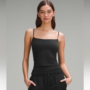 EUC Lululemon Wundermost Ultra-Soft Nulu Spaghetti-Strap Cami Tank Top